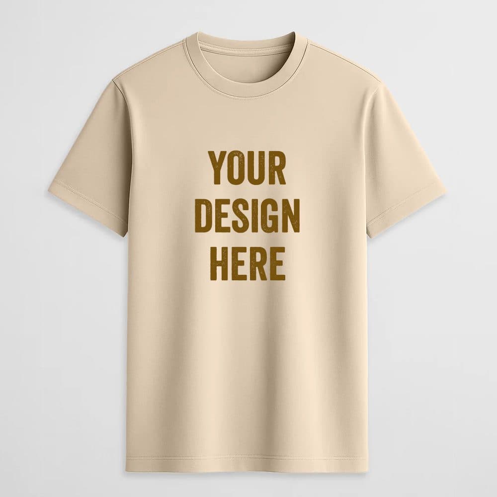 Premium Round Neck Cotton | Custom Printed T-shirt